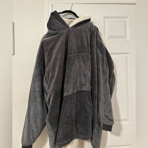 Cozy Charcoal Teddy Jacket